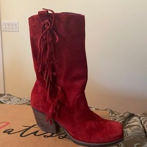 Matisse El Paso Red boots perfect for Valentine's ❤❤
